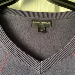 Banana Republic argyle sweater
